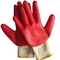 Economical Red Latex Glove Cotton Knit Protective Gear Industrial Gardening Construction Safety Working Gloves Guantes