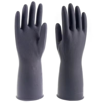 Heavy Duty Chemical Oil Acid Water Resistant Industrial Garden Kitchen Fishing Latex Gloves